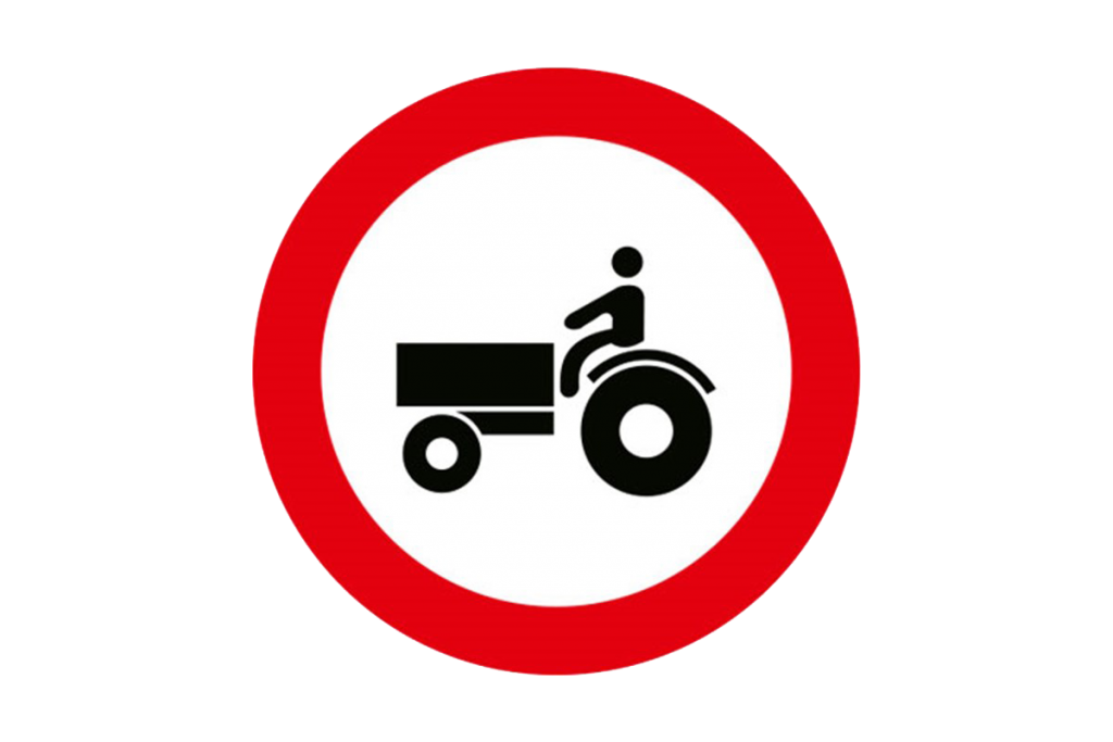 traktör giremez levhası TT-15