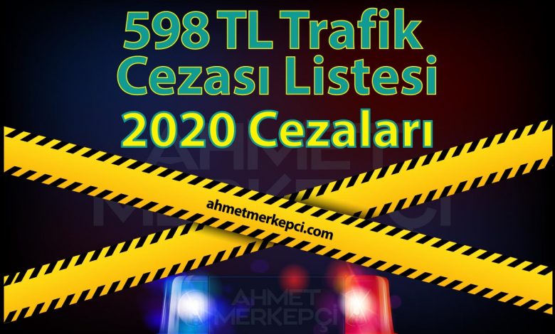 yeni 598 tl trafik cezasi 2022 ahmet merkepci