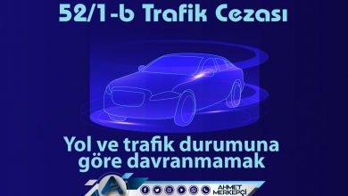 52/1-b Trafik Cezası Nedir? Nasıl İtiraz Edilir? 2025 Trafik cezası sorgulama 51/2-b trafik cezası hız sınırını %30 ile %50 arasında geçmek olarak bilinmektedir. 598 lira ceza yazılmaktadır. 51/2b itiraz dilekçesi ve 51 2b nedir sizler için açıkladım