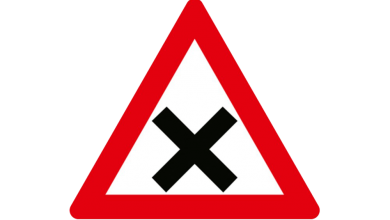 Kontrolsüz Kavşak Levhası Nedir? Kontrolsüz Kavşak İşareti Tanımı 2025 tehlike uyarı işaretleri Kontrolsuz kavsak geçiş hakkı ile ilgili olarak kontrolsüz kavşak tanımı