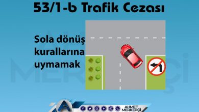 53/1-b trafik cezası ve 53/1b itiraz dilekçesi hazırlayabilmeniz için yapmanız gereken bilgileri içermektedir.