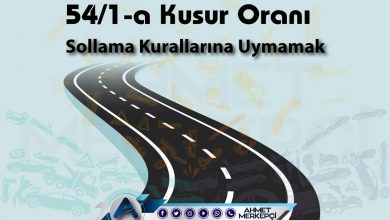 54/1a Kusur Oranı Nedir? İtiraz Dilekçesi (Kesin Sonuç) 2025 54/1a trafik kazası 54/1-a kusur maddesi asli kusur olarak sayılmaktadır. Genel olarak 54/1a %75 (yetmiş beş) olarak kabul edilir. 54/1a birinci derecede sorumlu anlamına gelir.
