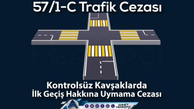 57/1-c Trafik Cezası Nedir? Kontrolsüz Kavşak Cezası 2025 60/1-a 57/1-c trafik cezası kontrolsüz kavşaklarda ilk geçiş hakkını vermemek olarak bilinmektedir. 132 lira ceza yazılmaktadır. 57/1c itiraz dilekçesi ve 57 1c nedir sizler için açıkladım