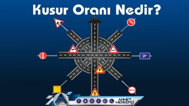 Trafik Kazası Kusur Oranları - Ahmet Merkepçi